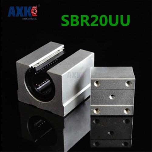 4 Pcs Sbr20uu Sbr20 Linear Bearing 20mm Open Linear Bearing Slide Block 20mm Cnc Parts Linear Slide