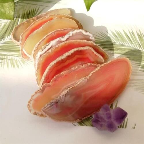 Agate Slice Coaster Cup Mug Glass Drink Holder Druzy Quartz Table Onyx Mat