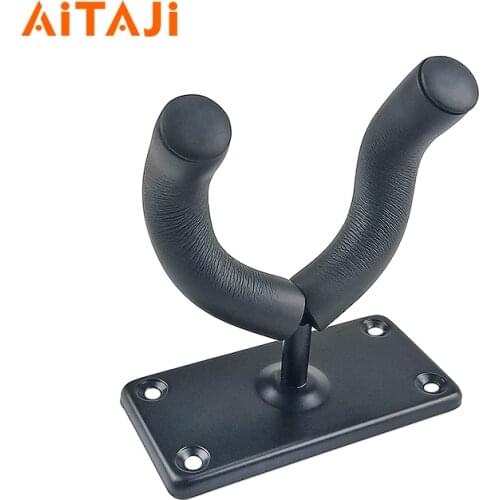 AITAJI Guitar Hook Musical Instrument Hanger Wall BearingHook Iron Material Violin Erhu Ukulele Holder Accessiroes 1PC