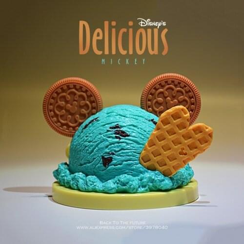 Disney Mickey Mouse 8*10cm Action Figure Anime doll Decoration Collection Figurine mini Toy model for children gift