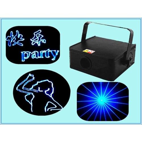 Hot Sale 450nm 400MW Blue Color Laser Light Laser DJ Lighting Disco Laser Fat Beam Effects RGB Laser Light For Xmas Party