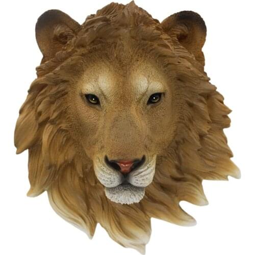 Animal Head Wall Lion Wall Decor Wall Statue Home Decor
