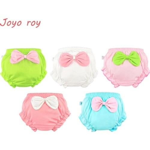 Cute bow-knot Lace Cotton Underpants For Girls Sweet Style Creative Baby Underwear Creative Briefs Kids Clothing Bread Pants