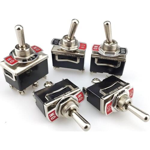 12mm Miniature Toggle switch KN3-101 KN3-103 KN3-203 2 Position 3 Position 2 Feet 3 Feet 6 Feet ON-OFF 15A 20A High Power Switch