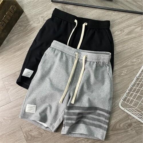 Summer Mens Fashion Brand Casual Pants Youth Personality Simple And Versatile Sports Trend Shorts Beach Men Bing Size