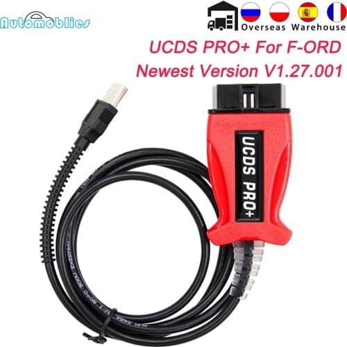 Professional for FOCOM UCDS PRO+ V1.27.001 for Ford With 35 Tokens Full License UCDS pro UCDS Full Activate ECU Programmer Tool