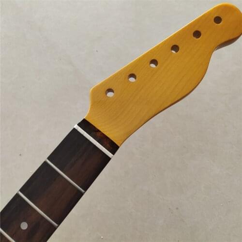 Vintage Maple Electric Guitar neck 21 frets Rosewood Fingerboard Inlay parts