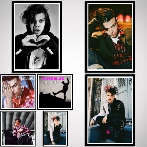 Yungblud Music Singer Poster Room Decor Prints Home Wall Stiker Art Silk For Bedroom