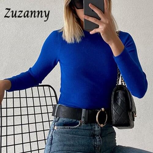Zuzanny Low Cut Sexy Strapless Crop Tops White Women Corsets Club Outfit Autumn Turn-down Collar Solid Short Long Sleeve T Shirt