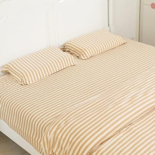 1m Natural Organic Colored Cotton Knitted Thin Fabric Tissu By the Meter for DIY Sewing Baby Clothes Bedding Sheets Home Textile