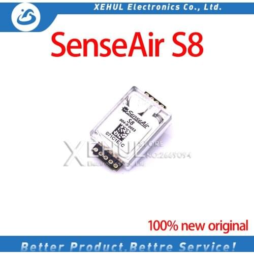 1pcs /2pcs /10pcs 100% new original senseAir S8 004-0-0053 S8-0053 infrared CO2 carbon dioxide sensor S8 0053
