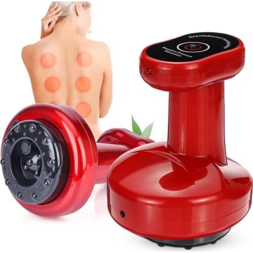 1pc Vacuum Suction Cup Gua Sha Massager Electric Cupping Massager EMS Suction Cup Anti Cellulite Magnet Therapy Scraping