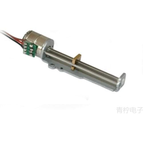 10mm Stepper Motor Slide Table Miniature Slide Table Stepper Motor Screw Slider Linear Motor Movement