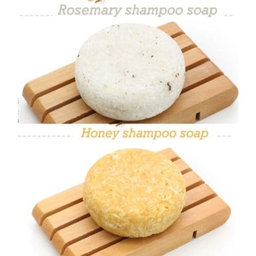 2Pcs Natural Organic Solid Shampoo Soap Bar Anti-Dandruff Eco-Friendly