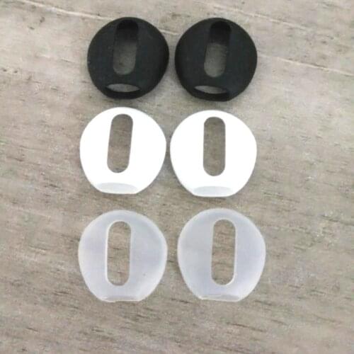 2pcs/pair Ear pads for Earpods Wireless Bluetooth for I8 Phone 7 7plus earphones silicone ear caps earphone case earpads eartips