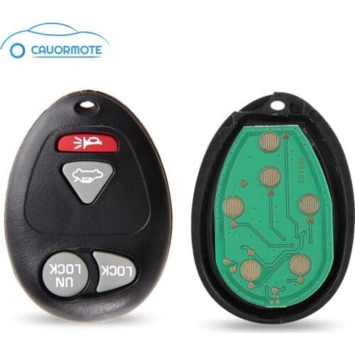 4 Buttons Smart Remote Key For Buick Century Rendezvous Regal Oldsmobile Intrigue Pontiac Grand Prix Aztek Electronic 315MHZ Key