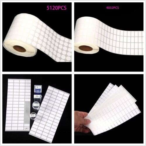 5120Pcs Stickers Diamond Classification Storage Boxes Distinguish Label Stickers Diamond Painting Accessories Embroidery Tools