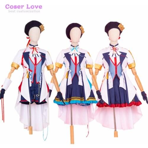 Animation Virtual YouTuber Vtuber Nijisanji Lize Helesta Inui Toko Ange Katrina Carnaval Halloween Cosplay costume Clothing