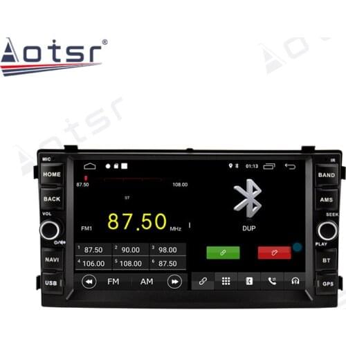 For KIA Ceed Android 10.0 Car Multimedia DVD Player One Din Radio GPS Navigation Car Stereo Tape Recorder Touch Screen Headunit