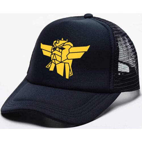 Goldorak Funny Print Baseball Cap Unisex Women Men Parent-child Hats Mesh Visor Outdoor Sun Hat Adjustable Caps