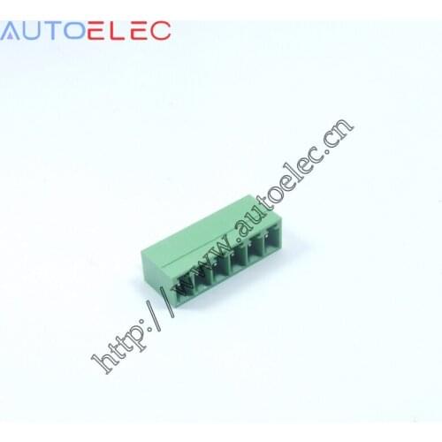 100pcs 3.5mm 6pin spacing pitch PCB terminal blocks 2EDGKA straight pin header MCV1.5/6-ST-3.5 1843648