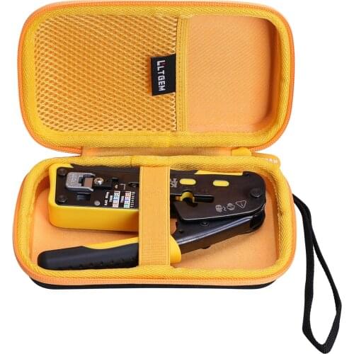 LTGEM Waterproof EVA Hard Case for Klein Tools VDV 226-110 Ratcheting Modular Cable Crimper/Wire Stripper/Wire Cutter