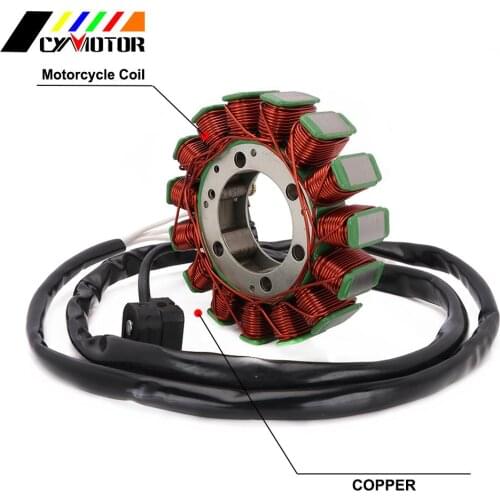 Motorcycle Magneto Engine Stator Generator Alternator Charging Coil Parts For YAMAHA ATV YFM550 YFM700 YFM 550 Grizzly 2007-2014