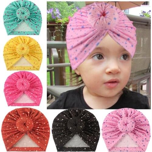 Lovely Winter Solid Color Thick Newborn Hat Boys Girl Cotton Soft Big Bow Turban Bonnet Caps Solids Baby Shower Props #0210