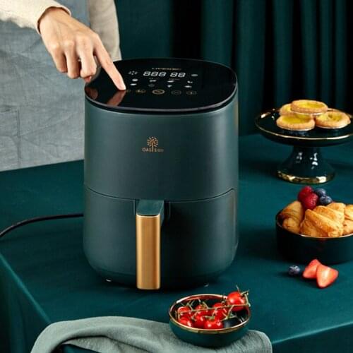 Multifunction Chicken Oil free Air Fryers stainless steel Health Frying Pizza Cooker Smart Touch LCD Electric Deep Airfryer