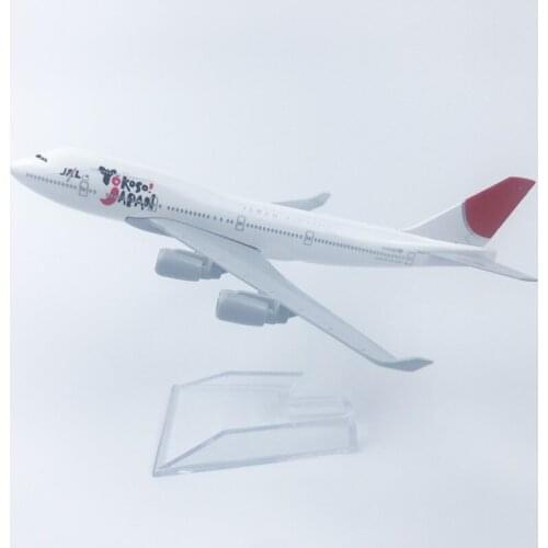 JAL 747 Alloy Aircraft Model Air Gift Plane Model Diecast Aircraft Toys Airplane Airliner Kid Gifts Collectible