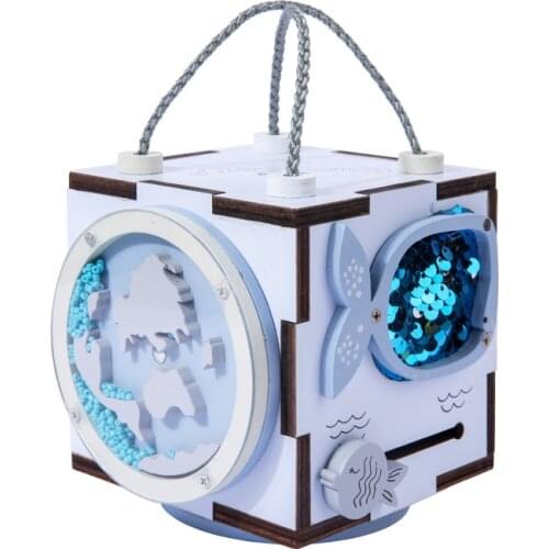 New Kids Montessori Toys Baby Busy Board Buckle Training Essential Sensory Board For Toddlers Ntelligence Cube Educational Toys