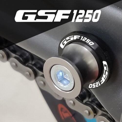 8MM Swingarm Stand Screws Slider Protector For SUZUKI GSF1250 BANDIT 2007- 2021 2011 2012 2013 2014 2015 Swingarm Spools Slider