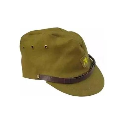 WWII WW2 JAPANESE MILITARY ARMY OFFICER CAP HAT WOOL 57~60cm Military Hat Military War Reenactments 5605101