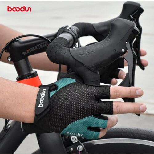 Cycling Anti-slip Anti-sweat Men Women Half Finger Gloves Breathable Anti-shock Sports Gloves Bike MTB Bike Glove
