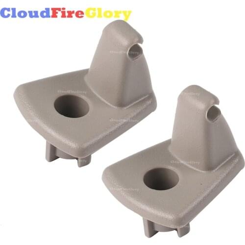 CloudFireGlory For 2005 2006 2007 Chrysler 300 300C For 2006-2007 Dodge Charger Magnum Sun Visor Hook Clip Beige 1EJ51BD1AA