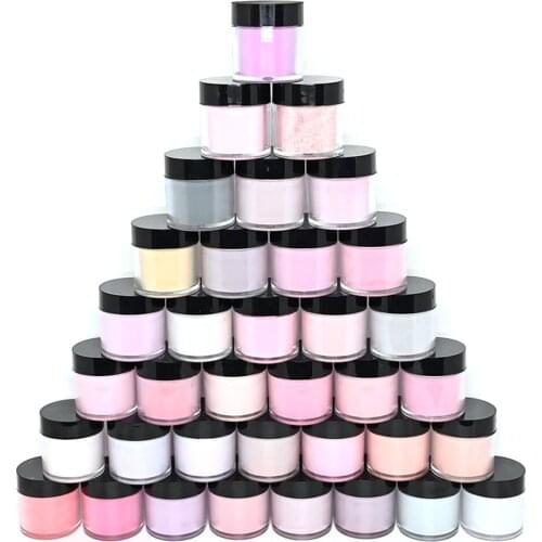 115Bottles/Set Dipping Nail Powder Sparkly Nail Glitter Dust Natural Dry Dip Nail Chrome Bulk Longer lasting Decoration Kit Tc48