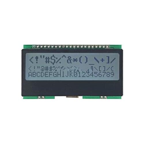 20PIN SPI 12864 LCD Graphic Screen Module with Iron Frame COG ST7567 Controller 3.3V 5V Parallel Interface