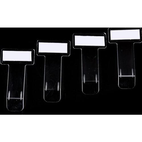 4Pcs Car Vehicle Parking Ticket Receipt Permit Card Holder Clip Sticker Useful