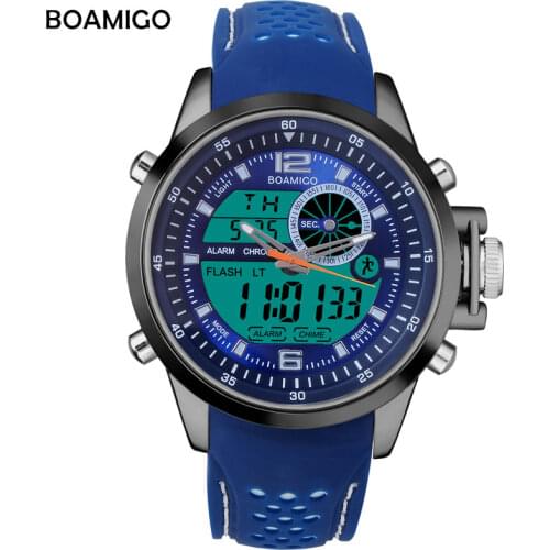 Boamigo Men's Watch With Double Dial