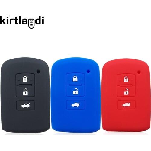 Silicone Key Case Cover for Toyota Camry Avalon Rav4 Highlander Auris Land Cruiser Equal Keyless Fob Shell Skin KeyChain Holder