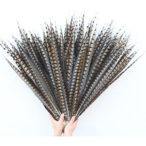 Hot Sale Natural Lady Amherst Pheasant Tail Feathers 65-70cm 26-28inch Carnival Wedding Party Accessories DIY Decoration Plumas