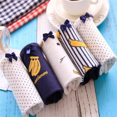 Cotton Panties girls underwear Briefs for Girls Panty Mid-Waist girls panties Underpants kids underwear 7pcs/lot SQ-0755-D-7PCS