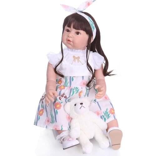 80cm 31inch Reborn Baby Doll Baby Reborn Silicone inteiro Baby Life Boneca Reborn Toddler Toys for Children Brinquedos Juguetes