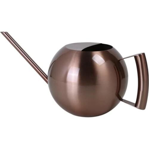 1000ML Stainless Steel Watering Pot Household Watering Can Kettle Gardening Tools for Garden Flowers Plants Veb Watering Device