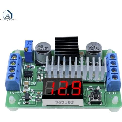 Ltc1871 Boost Power Module High Power 100W Adjustable Output 3.5~35V With Digital Display