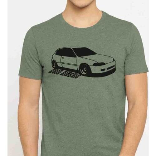 Men 2019 T-Shirt Classic Japanese Car Fans CIVIC CULT CLASSIC T-Shirt Tuner 5th Gen Si Vtec Eg3 Eg6 Eg5 Jdm EH2 I4 Casual Men T