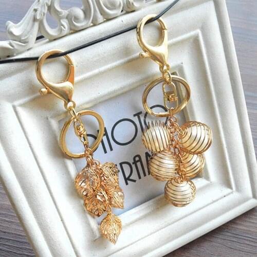 New Fashion Women Creative Bell alloy shape Keychain Bag Pendant Alloy Car Key Chain Ring Holder Trendy Jewelry YS-266