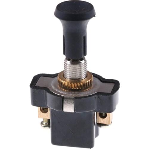 Durable High performance On-Off Long Push Pull Switch 12V Screw Terminals