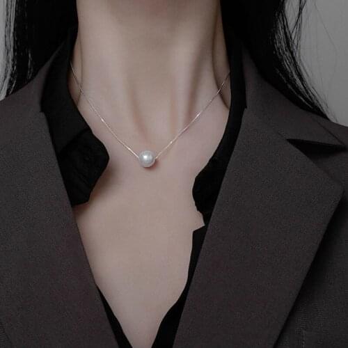 Женские ожерелья из жемчуга QWC China At AliExpress