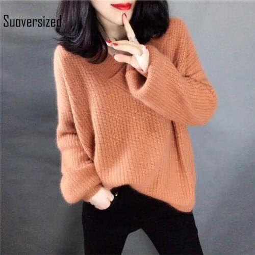 Suoversized Women's Pullovers